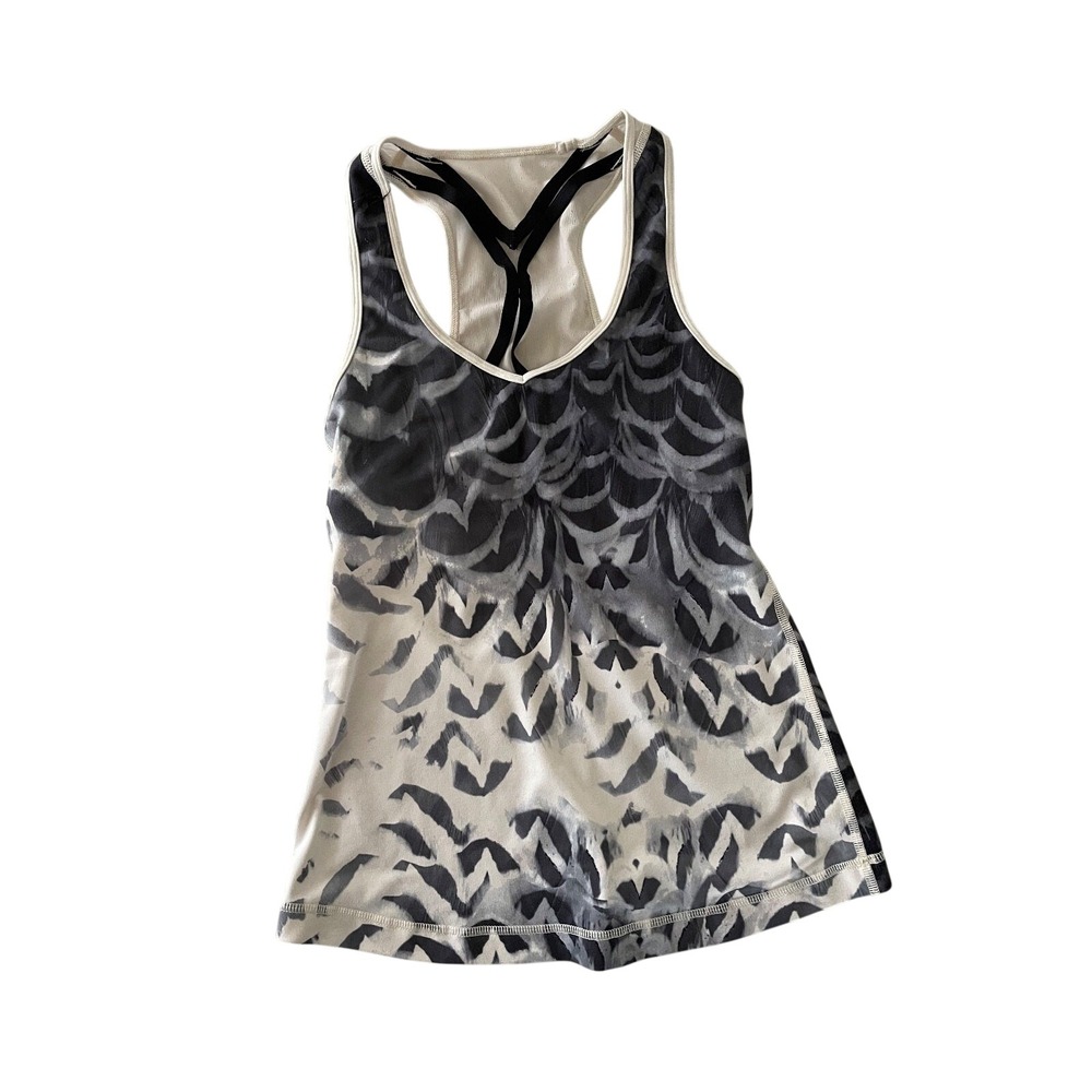 Lululemon Tank Top Black & White Women's Size 4